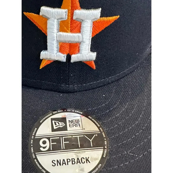 Houston Astros 2019 World Series Champions New Era 9Fifty Snapback Hat Cap - Picture 2 of 6